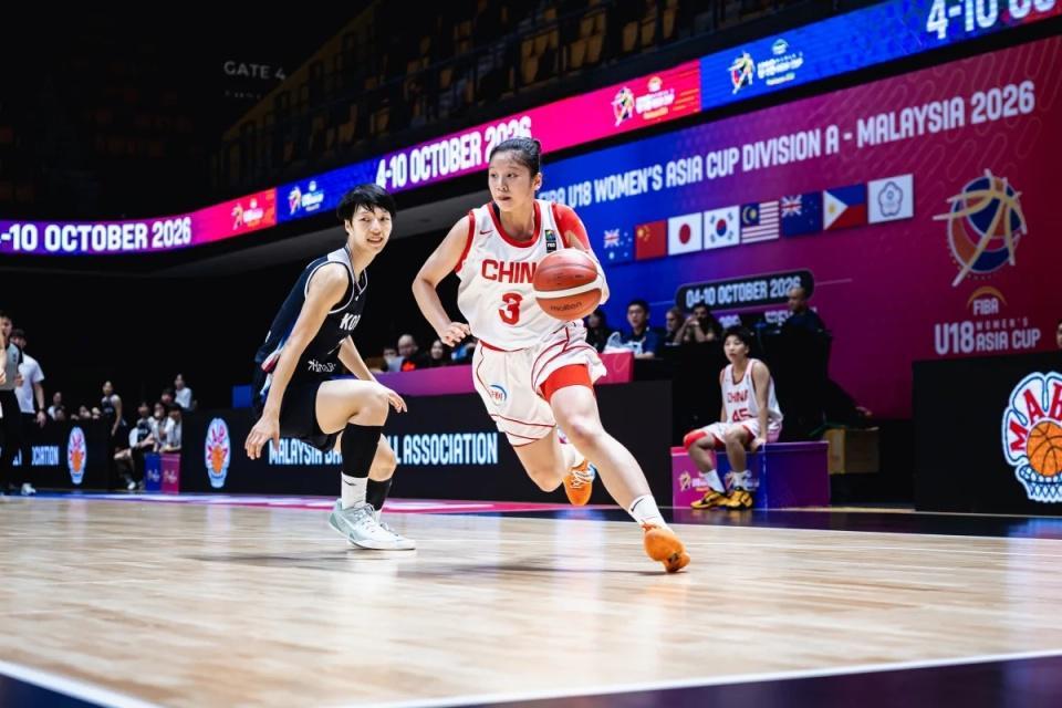 季军仍创历史最差！中国U18女篮大胜韩国 李沅珊35+10孙晗昀32分